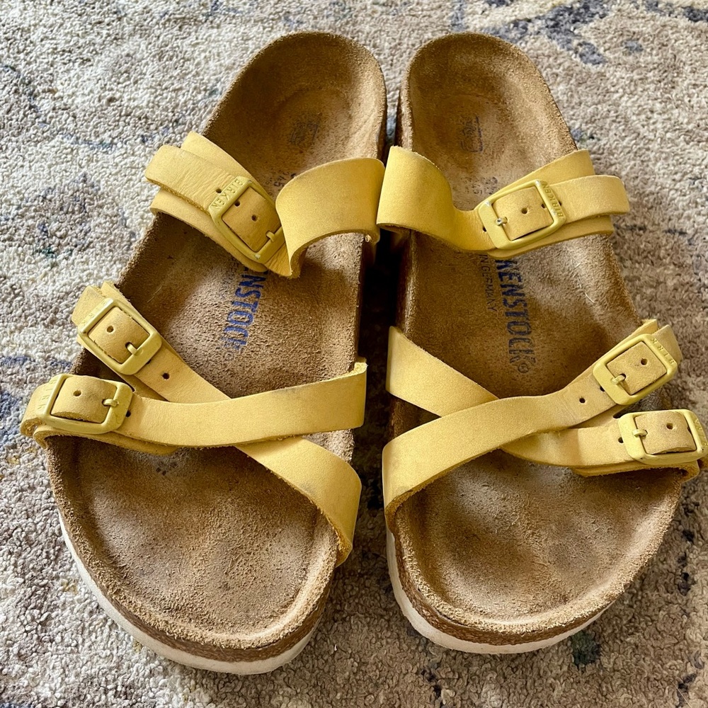 Birkenstock Women’s Yellow Sandals